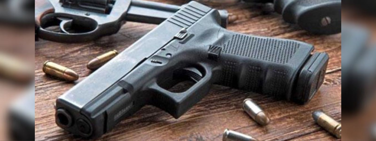 Pistol Seized in Meethotamulla Container